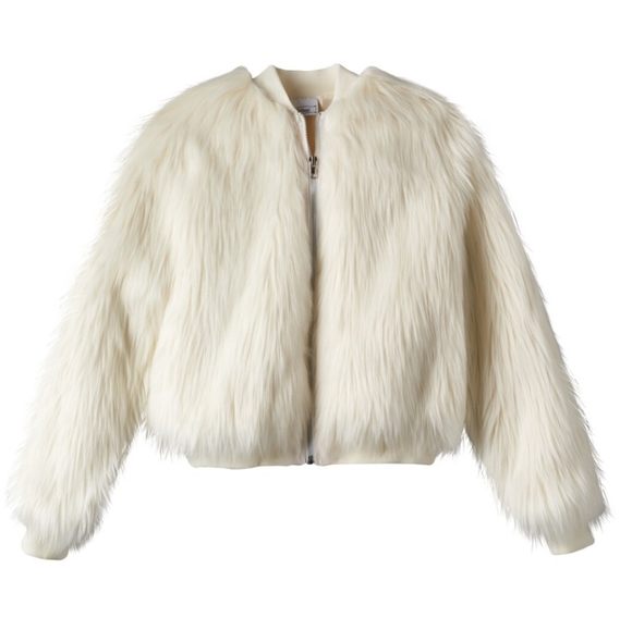 Disney Other - Disney D-Signed Descendants Faux-Fur Bomber Jacket